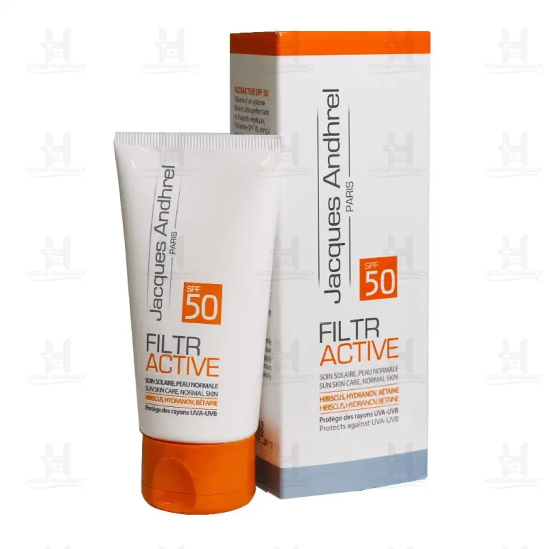 کرم ضد آفتاب پوست خشک حاوی SPF50 ژاک آندرل 50 میلی لیتر