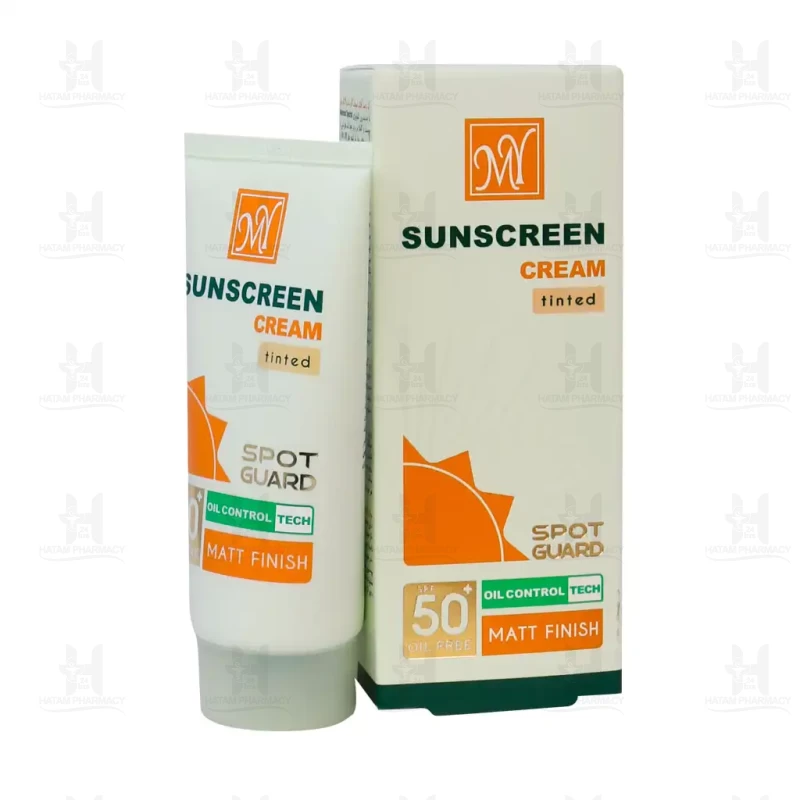 کرم ضد آفتاب فاقد چربی SPF50 اسپات گارد مای 50 میلی لیتر