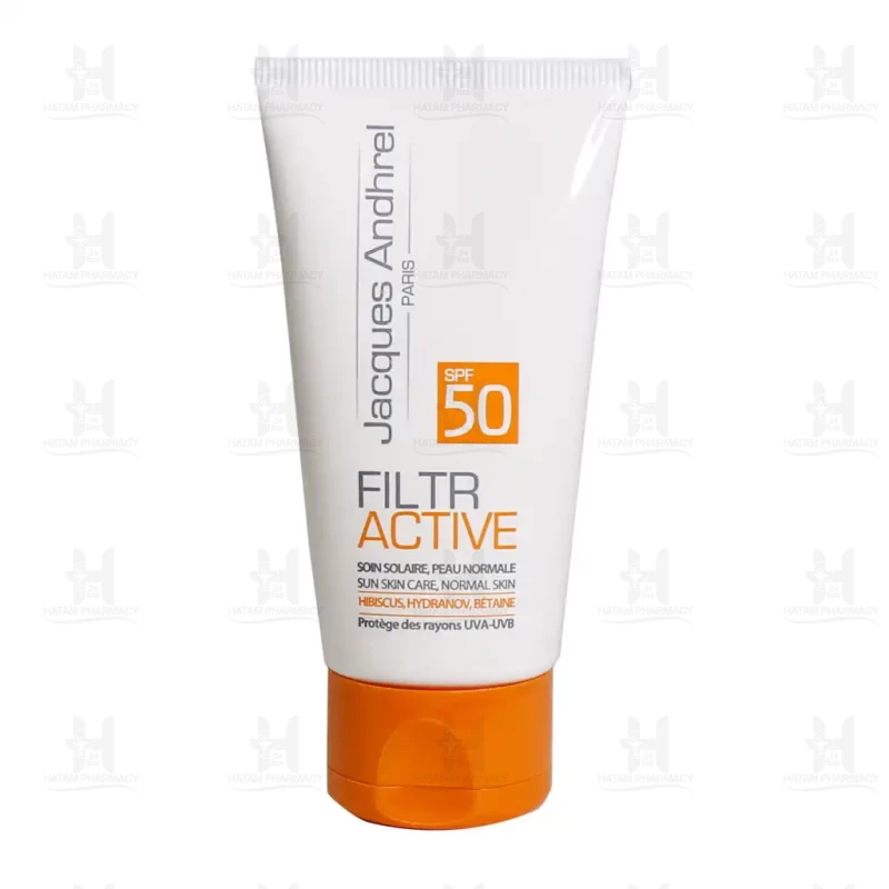 کرم ضد آفتاب پوست خشک حاوی SPF50 ژاک آندرل 50 میلی لیتر