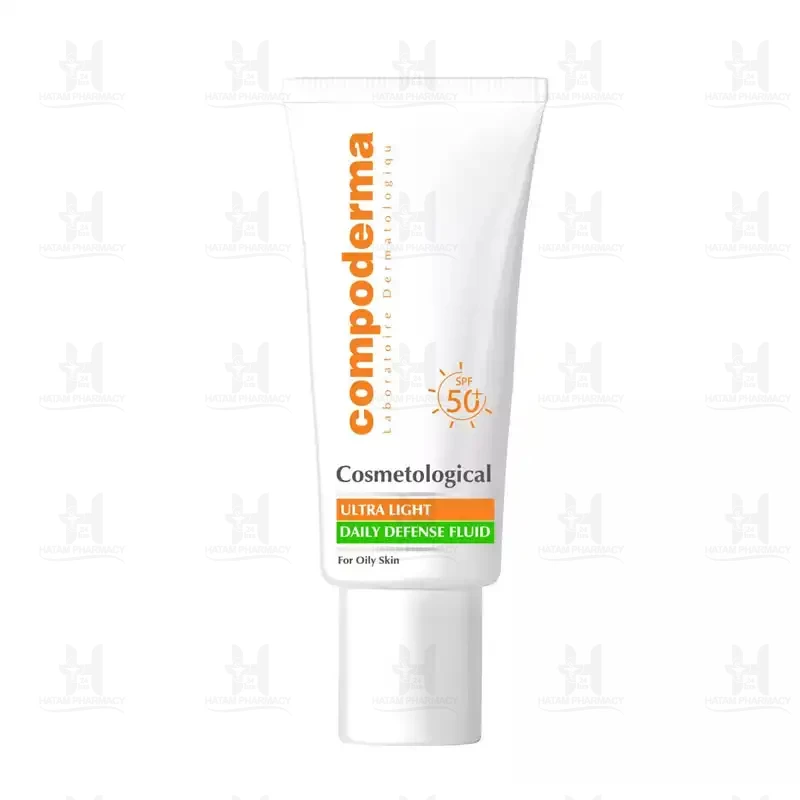 کرم ضد آفتاب  SPF50  پوست چرب کامپودرما 40 میلی لیتر