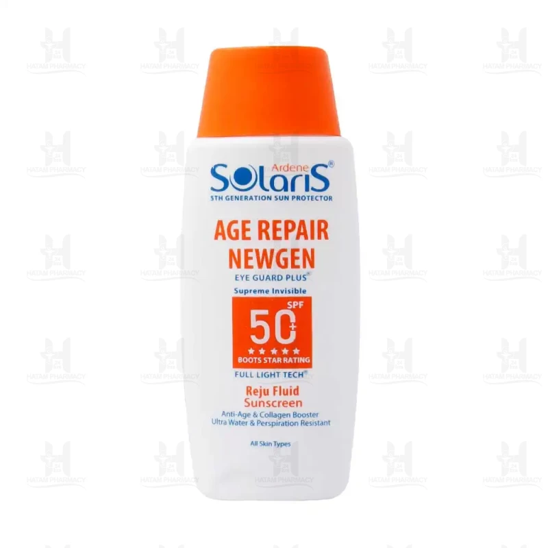 فلوئید ضد آفتاب SPF50 سولاریس ایج ریپیر نیوژن آردن 100 میلی لیتر
