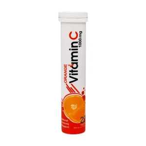 قرص جوشان ویتامین C 1000 میلی گرم دنیادارو سپهر  با طعم پرتقال 20 عدد