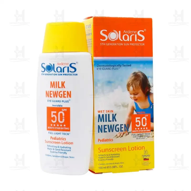 لوسیون ضد آفتاب کودک  SPF50 میلک نیوژن آردن 100 میلی لیتر