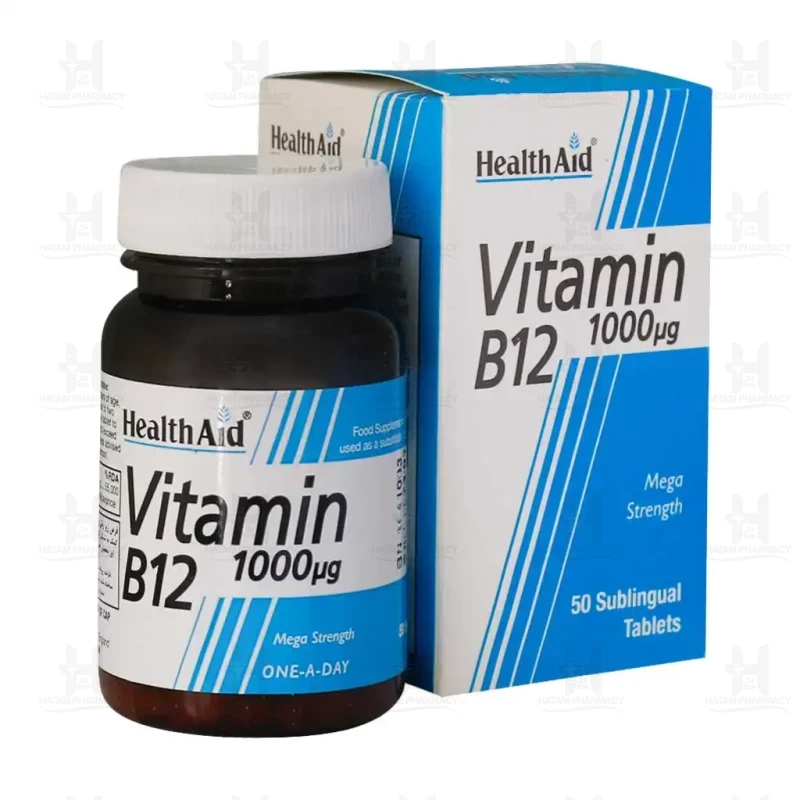 قرص ویتامین B12 هلث اید 50 عدد