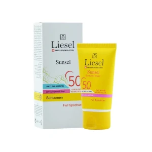 کرم ضدآفتاب پوست خشک حاوی SPF50 سانسل لایسل 40 میلی لیتر