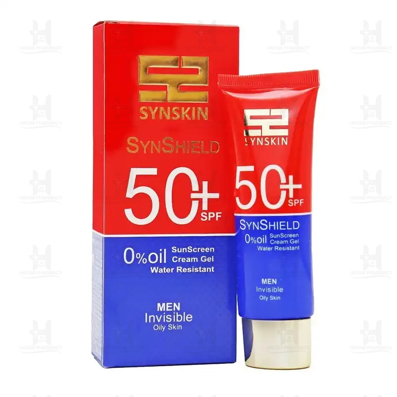 کرم ضد آفتاب مردانه پوست چرب حاوی SPF 50 ساین اسکین 50 میلی لیتر