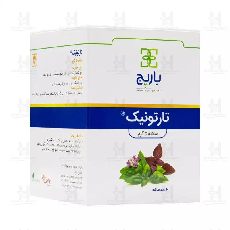 ساشه تارتونیک 5 گرم باریج اسانس 10 عددی