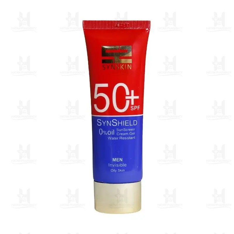 کرم ضد آفتاب مردانه پوست چرب حاوی SPF 50 ساین اسکین 50 میلی لیتر