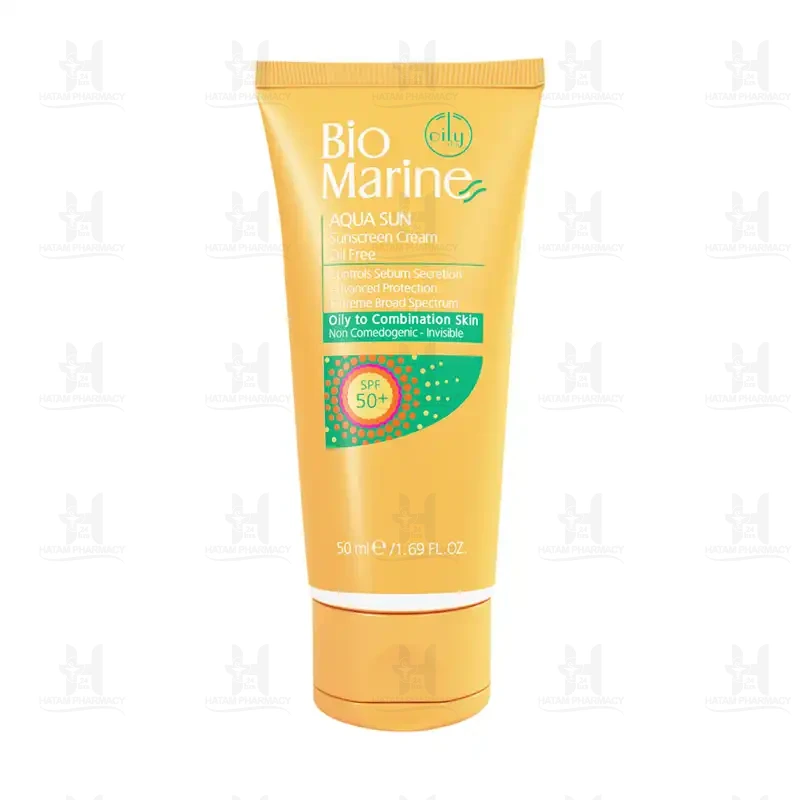 کرم ضد آفتاب فاقد چربی SPF50 بایومارین 50 میلی لیتر