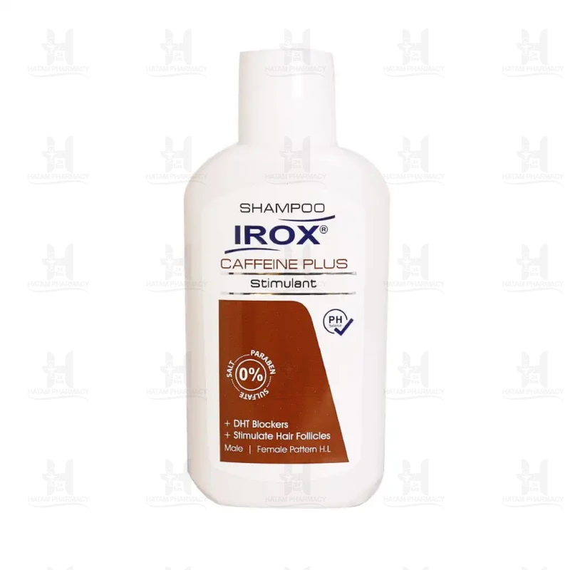 شامپو ضد ریزش کافئین پلاس ایروکس 200 گرم