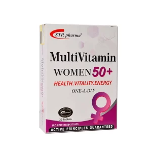 قرص مولتی ویتامین اس تی پی فارما مناسب خانم های بالای 50 سال 30 عدد
