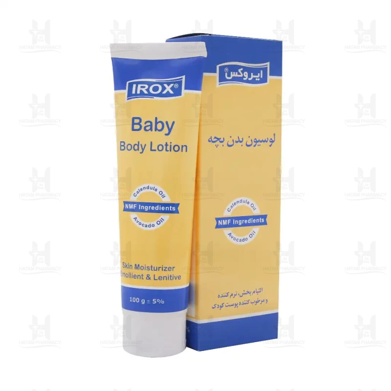 لوسیون مرطوب کننده بدن کودک ایروکس 100 گرم