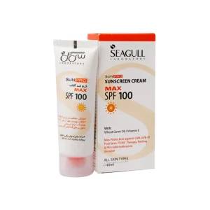 کرم ضد آفتاب SPF100 سی گل مناسب برای انواع پوست 40 میلی لیتر