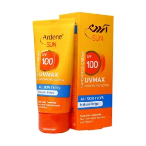 کرم ضد آفتاب حاوی SPF100 یووی مکس آردن 50 میلی لیتر