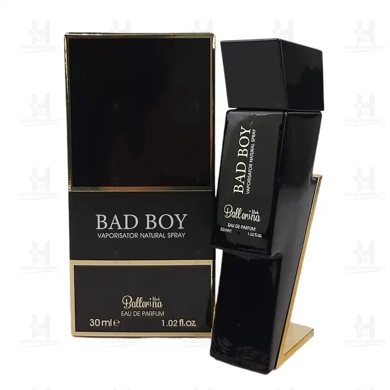 عطر جیبی مردانه بالرینا مدل بد بوی Bad Boy حجم 30 میلی لیتر