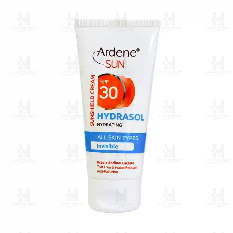 کرم ضد آفتاب حاوی SPF30 هیدراسول آردن 50 میلی لیتر