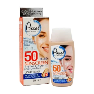 کرم ضد آفتاب پوست خشک حاوی SPF50 پیکسل 50 میلی لیتر