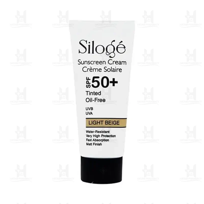 کرم ضد آفتاب فاقد چربی SPF50+ سیلوژه 40 میلی لیتر