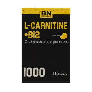ساشه ال کارنیتین 1000 و ویتامین B12 بنیان سلامت کسری 15 عددی