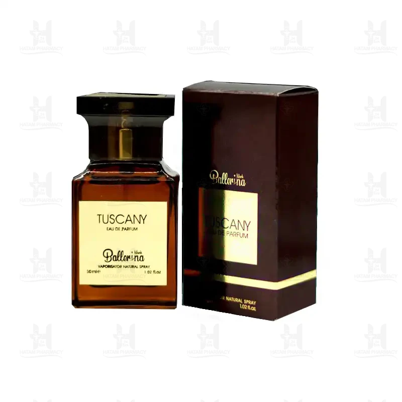 عطر جیبی مردانه بالرینا مدل توسکانی 30 میلی لیتر