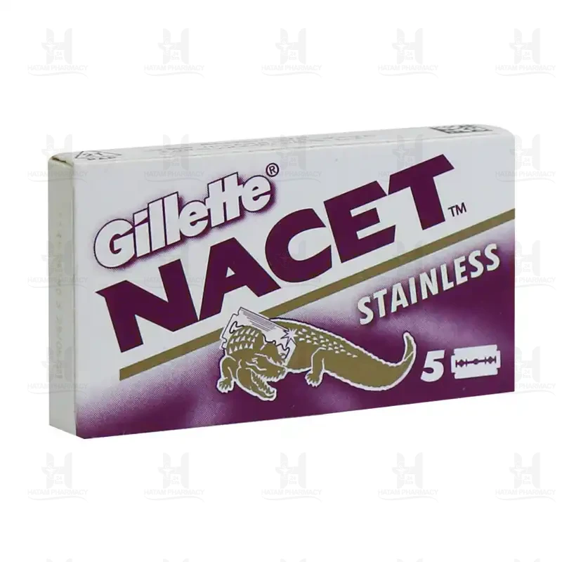 تیغ یدک ناست Nacet ژیلت 5 عدد