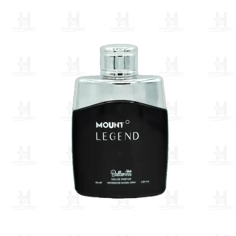 عطر جیبی مردانه بالرینا مدل مونت لجند 25 میلی لیتر