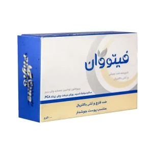 شوینده ضد جوش فیتووان ضد قارچ و آنتی باکتریال 100 گرم