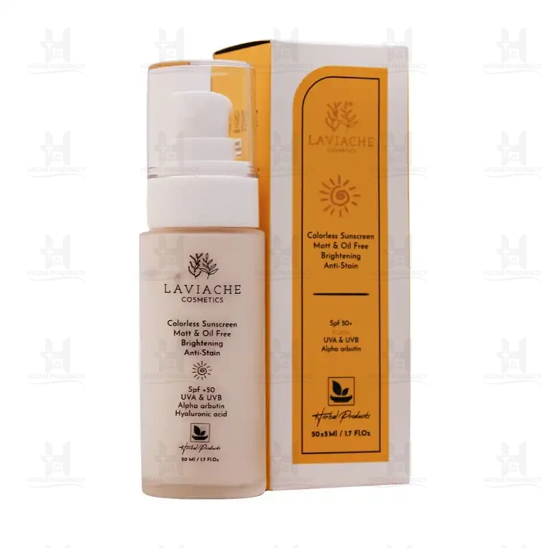 کرم ضد آفتاب مات SPF50 بر پایه آب لاویاچه 50 میلی لیتر