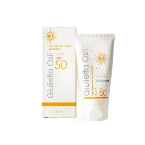 کرم ضد آفتاب بی رنگ SPF 50 مناسب پوست چرب جولیتا استی 50 میل