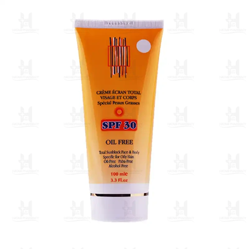 کرم ضد آفتاب فاقد چربی SPF 30 آدنایس 100 میلی لیتر