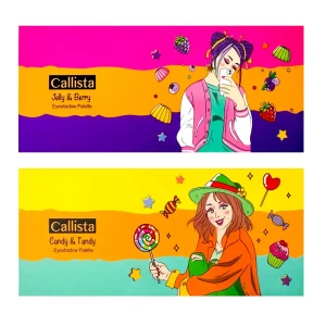 پالت سایه چشم 10 رنگ کالیستا