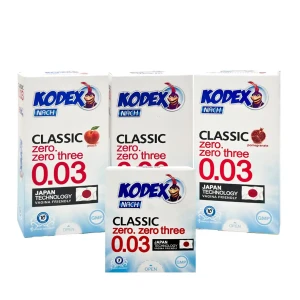 کاندوم فوق العاده نازک کلاسیک 0.03 کدکس