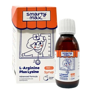 شربت ال آرژنین پلاس لیزین اسمارتی مکس 150 میلی لیتر