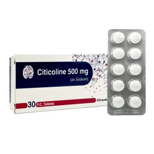 قرص سیتی کولین 500 میلی گرم سلامت پرمون امین 30 عدد