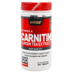 قرص ال کارنیتین به همراه عصاره چای سبز ویثر نوتریشن 120 عدد