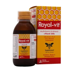 شربت مولتی ویتامین و مینرال رویال ویت رها 120 میلی لیتر