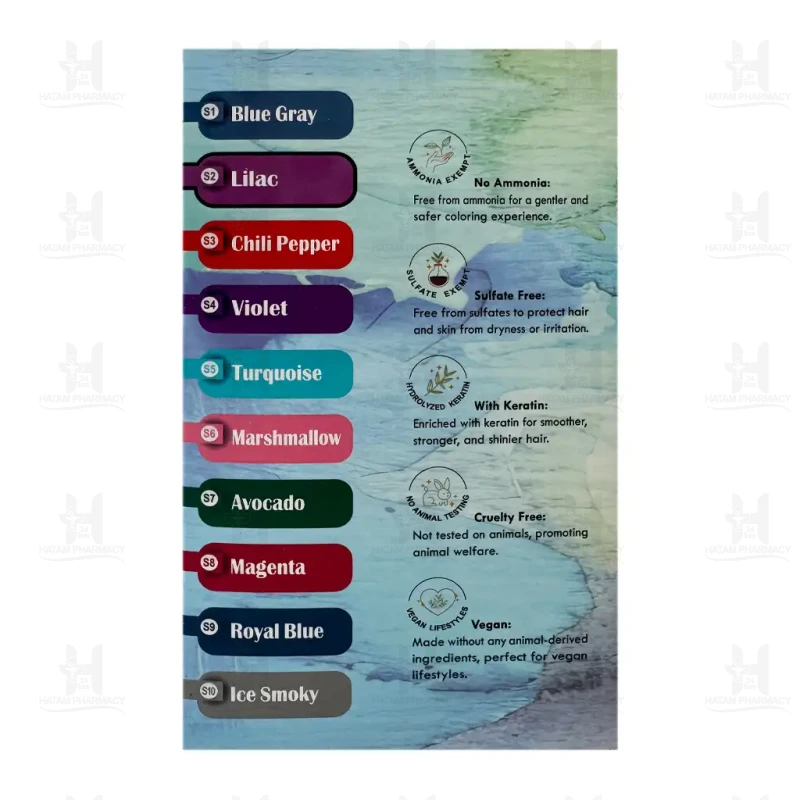 شامپو رنگ مو فانتزی استارگیزر 150 میلی لیتر