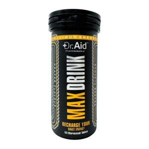 قرص جوشان انرژی زا مکس درینک دکتر اید 10 عدد