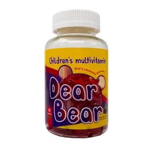 پاستیل خرسی مولتی ویتامین کودکان بی اس کی 60 عددی