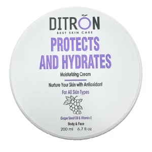 کرم مرطوب کننده حاوی عصاره هسته انگور دیترون 200 میلی لیتر