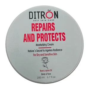 کرم مرطوب کننده حاوی عصاره گل رز و جوجوبا دیترون 200 میلی لیتر