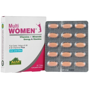 قرص مولتی وومن آلفا ویتامینز