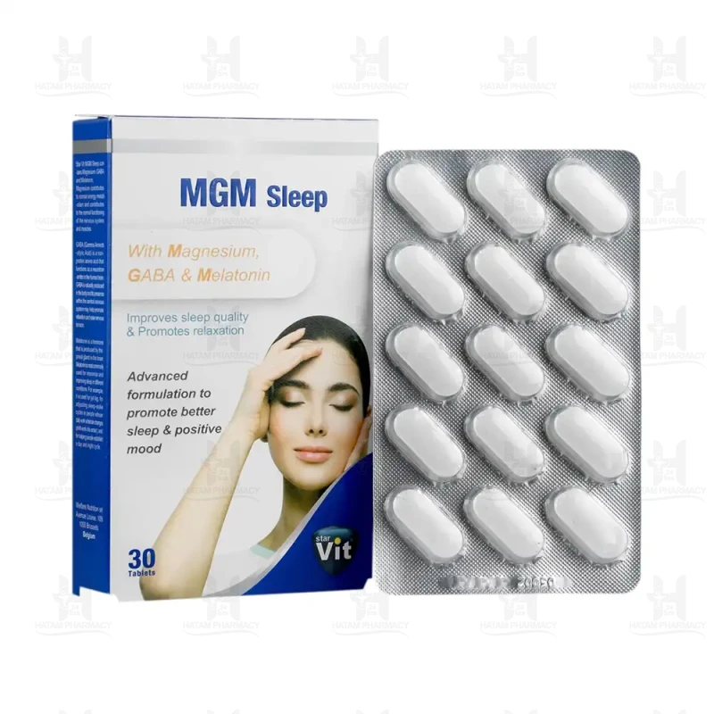 قرص ام جی ام اسلیپ استار ویت 30 عددی