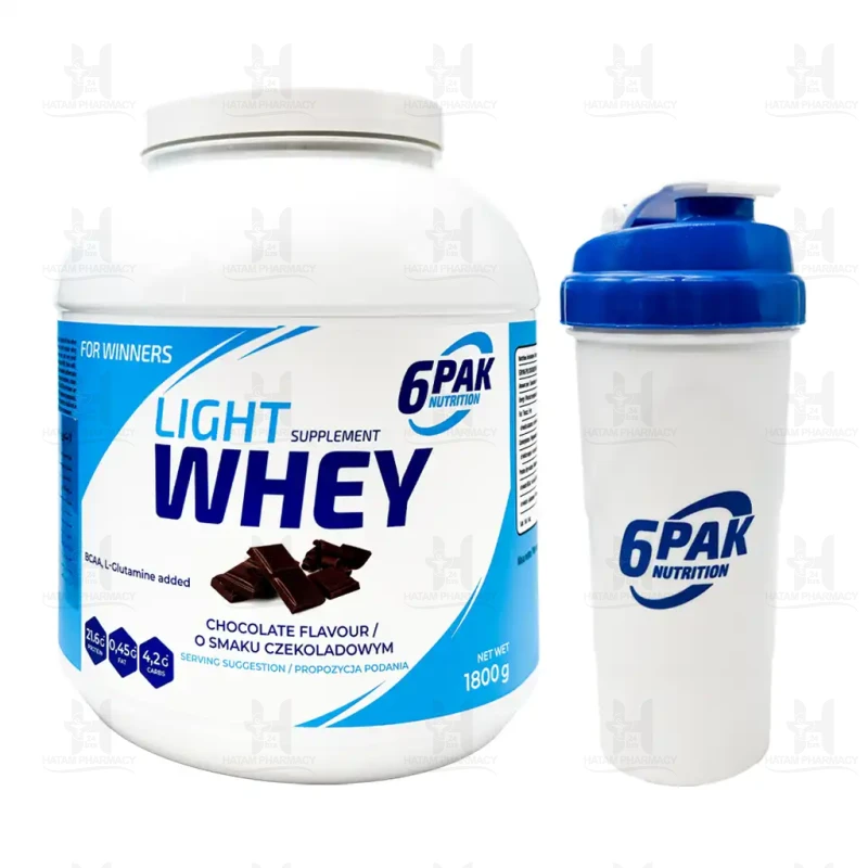 پودر پروتئین لایت وی 6 پاک نوتریشن 1800 گرم