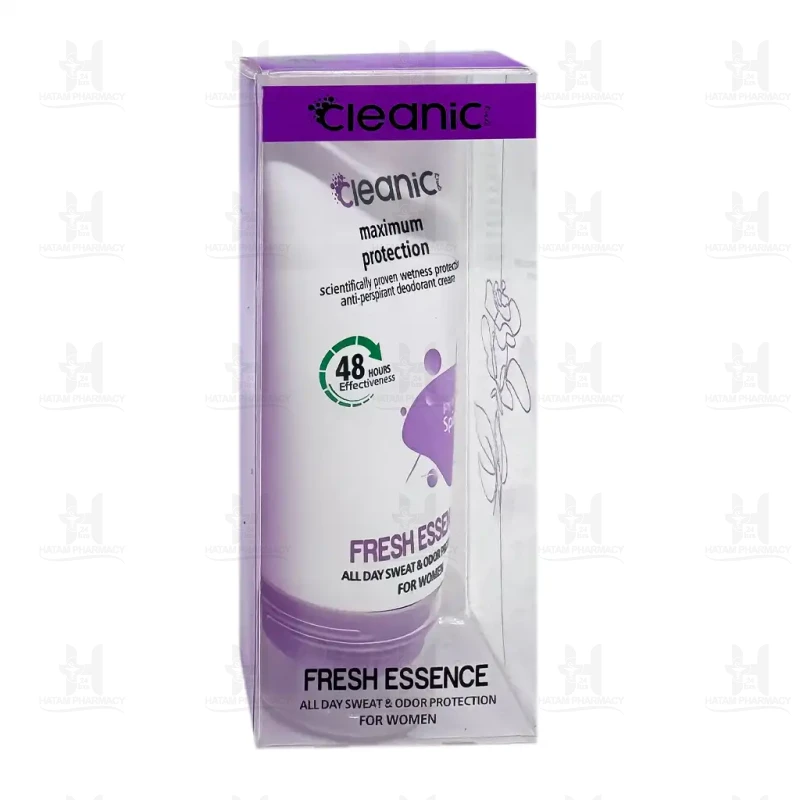 کرم ضد تعریق تیوپی زنانه فرش اسنس کلینیک کیندی 60 گرم