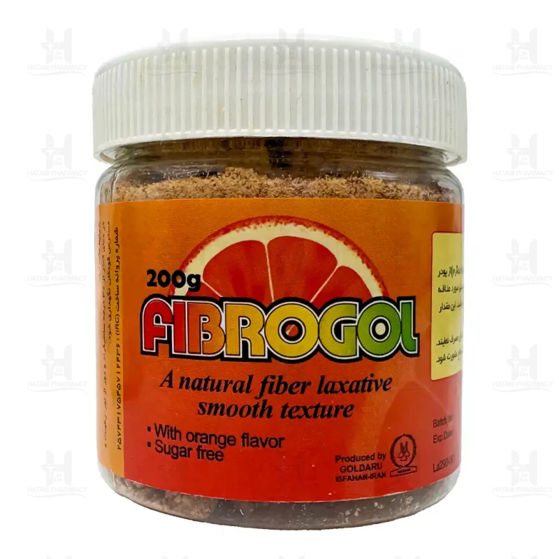 پودر فیبروگل گل دارو 200 گرم