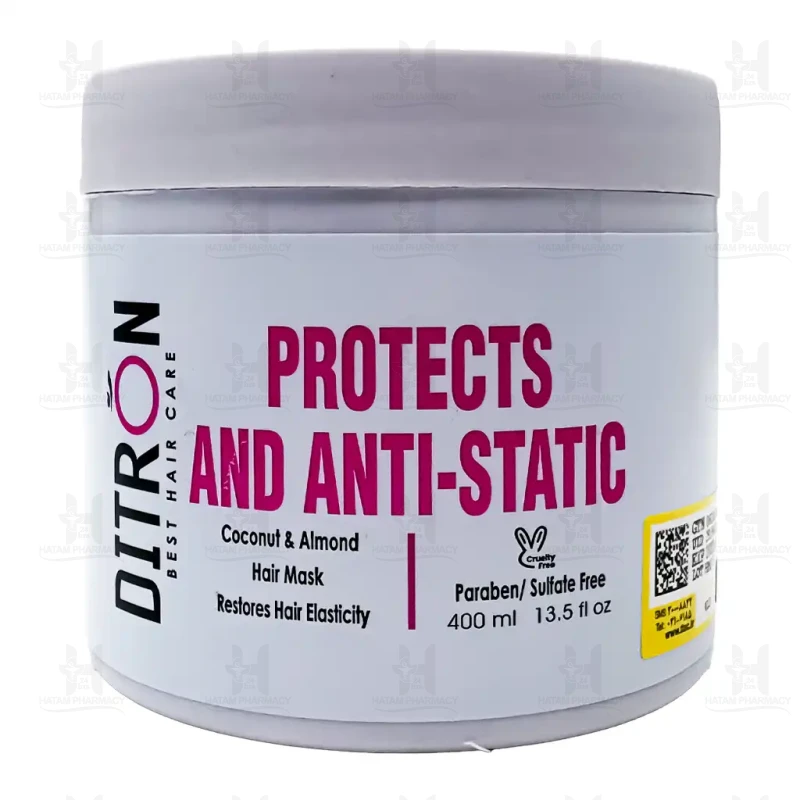 ماسک مو حاوی روغن نارگیل دیترون 400 میلی لیتر