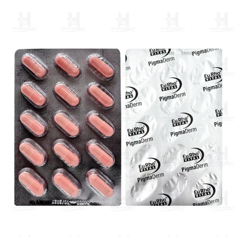 کپسول پیگمادرم یوروویتال 30 عددی