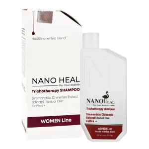 شامپو ضد ریزش و تقویتی موی سر بانوان فری سولفات نانوهیل 250 میلی لیتر