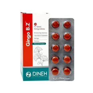 قرص روکش دار جینگو بی زد دینه 30 عدد